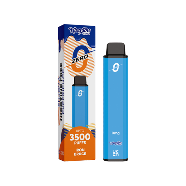 Kingston Zero Disposable 3500 Puffs | Pack of 10 | Nicotine Free