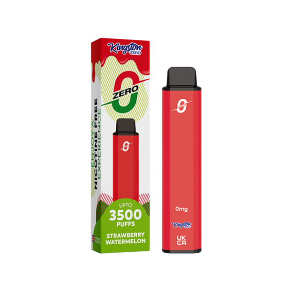 Kingston Zero Disposable 3500 Puffs | Pack of 10 | Nicotine Free