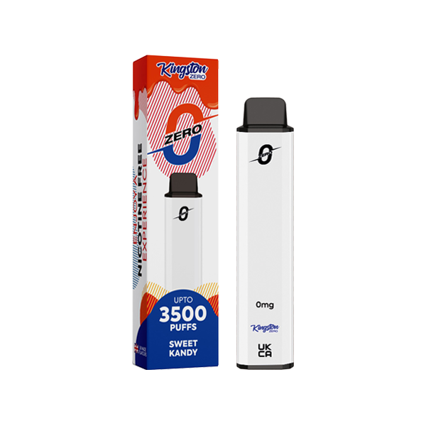 Kingston Zero Disposable 3500 Puffs | Pack of 10 | Nicotine Free