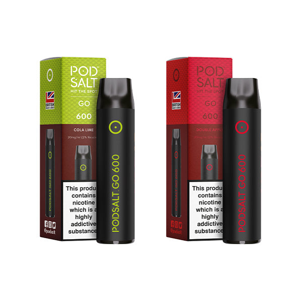 Pod Salt Go 600 Disposable 600 Puffs | 5 for £20