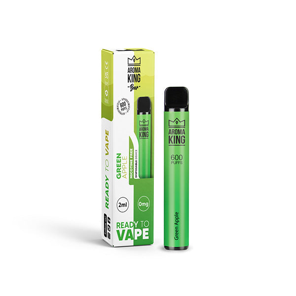 Aroma King Bar 600 Puffs Disposable Vape | Nicotine FREE