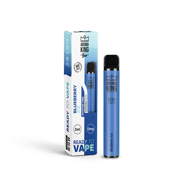 Aroma King Bar 600 Puffs Disposable Vape | Nicotine FREE