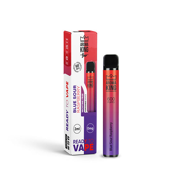 Aroma King Bar 600 Puffs Disposable Vape | Nicotine FREE