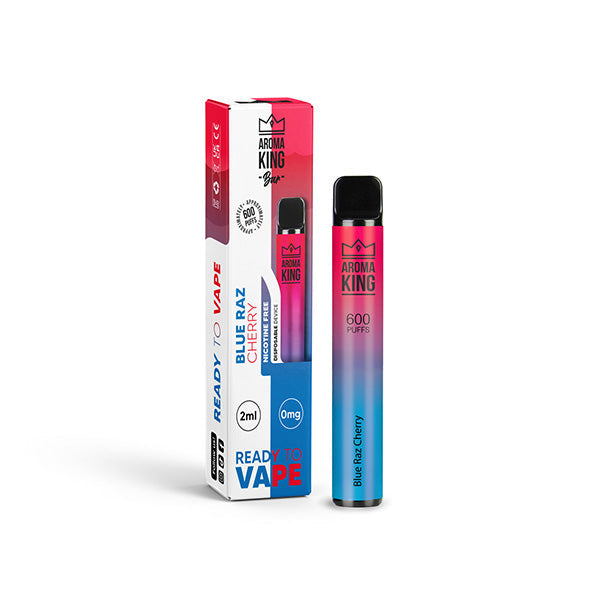 Aroma King Bar 600 Puffs Disposable Vape | Nicotine FREE