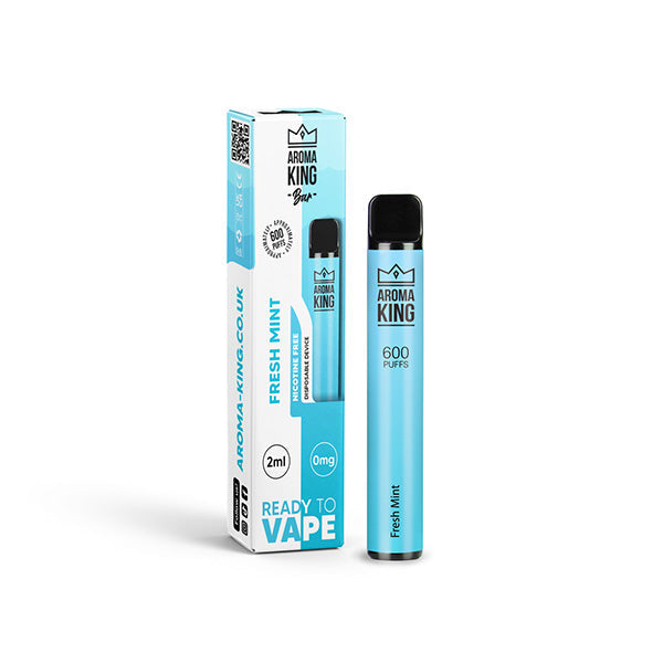 Aroma King Bar 600 Puffs Disposable Vape | Nicotine FREE