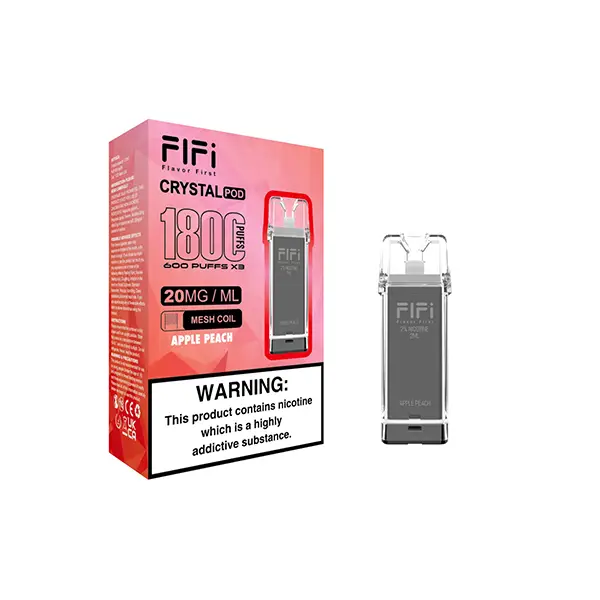FLFI Crystal Replacement Pods 1800 Puffs