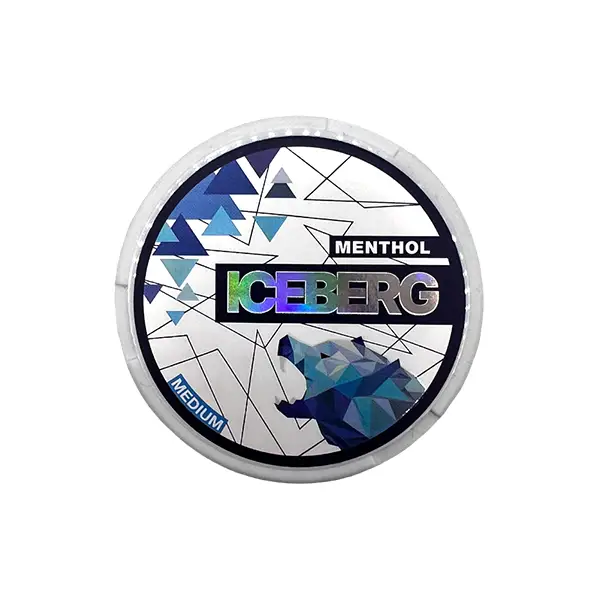 Iceberg Menthol Nicotine Pouches 20mg - 20 Pouches