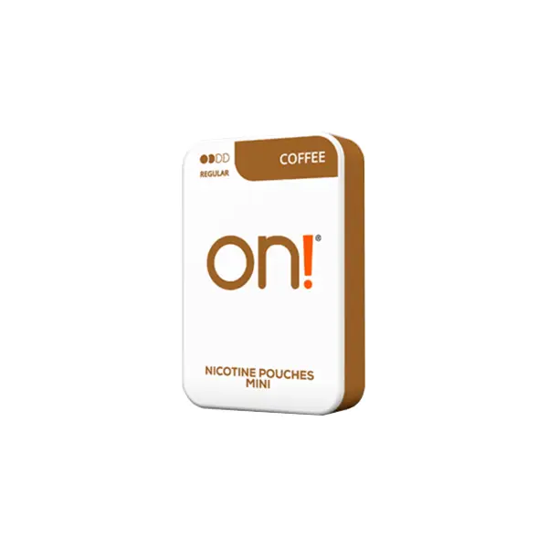 On! Mini Regular Coffee Nicotine Pouches 3mg - 20 Pouches