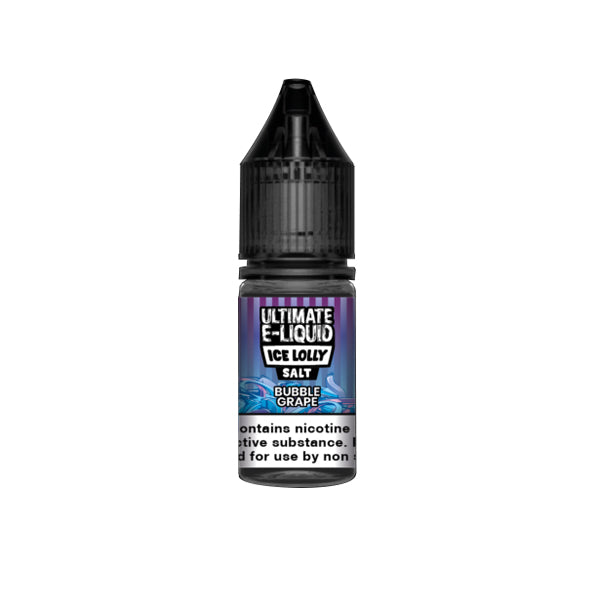 Ultimate E liquid Ice Lolly Nic Salts 10mg 10ml