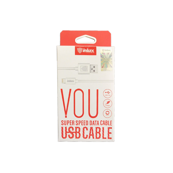 Inkax VOU Super Speed Data USB I-Phone Cable Cable 1M - CK13