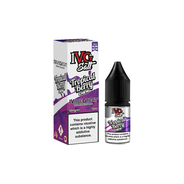 New! I VG Salt 10mg 10ml Nic Salt