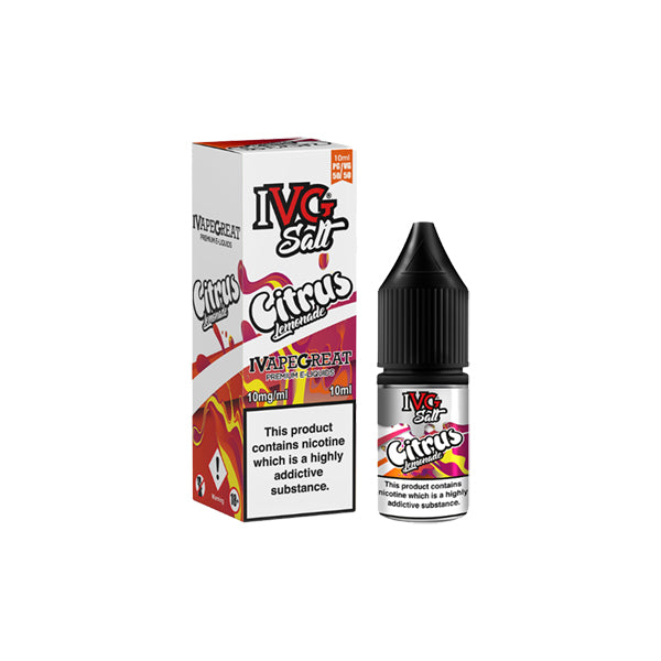 New! I VG Salt 10mg 10ml Nic Salt